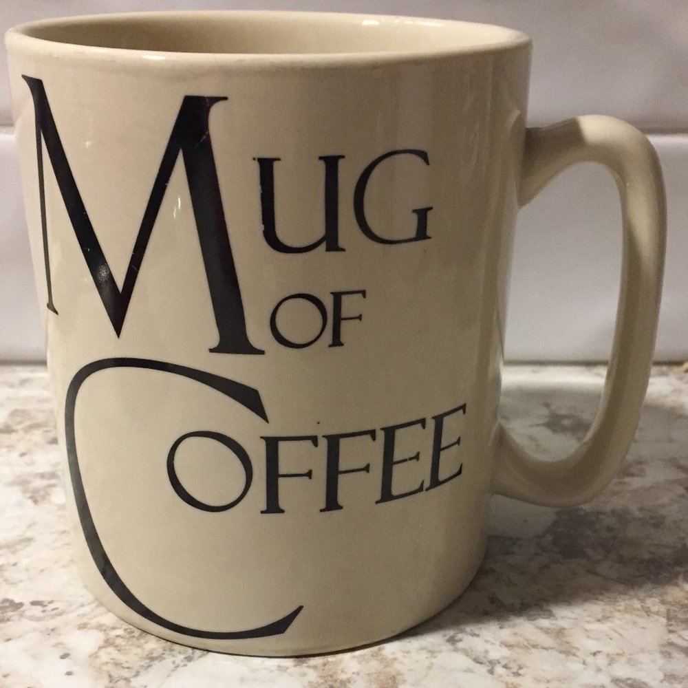 Just Mugs "Mug of Coffee" Large Coffee Mug/Cup